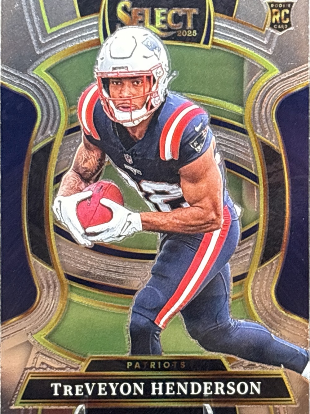 Panini Select TreVeyon Henderson Rookie Football Card
